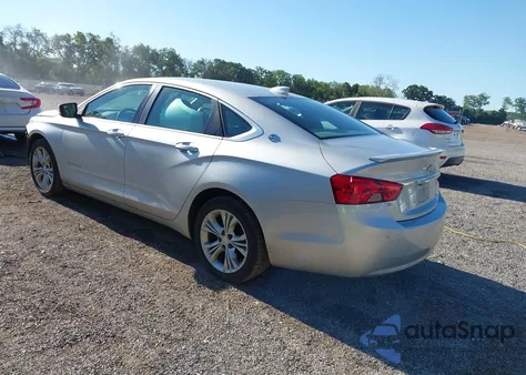 2015 Chevrolet Impala 2Lt z USA, uszkodzony, nr VIN 2G1125S30F9100366
